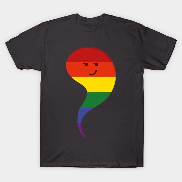 LGBT Ghost T-Shirt by snapoutofit